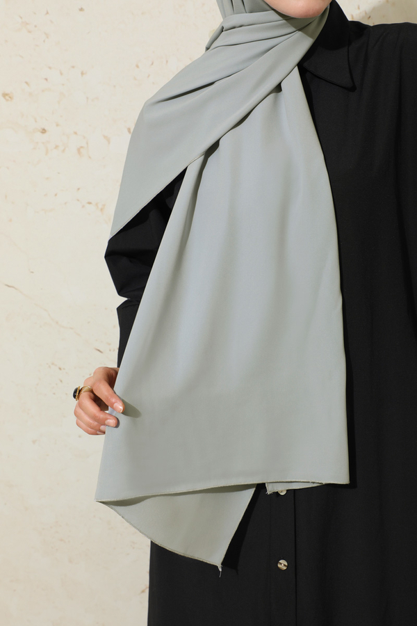 Medina Silk Shawl İndigo - 2