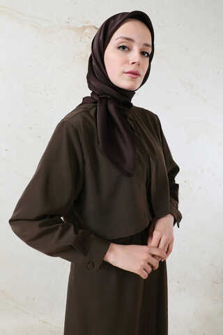 Medine İpeği Rüzgarlıklı Takım Acı Kahve - 7