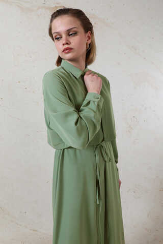 Medine İpeği Rüzgarlıklı Takım Mint - 6