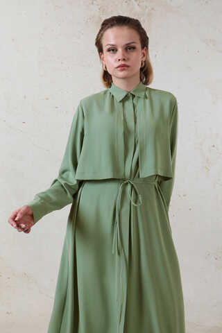 Medine İpeği Rüzgarlıklı Takım Mint - 7