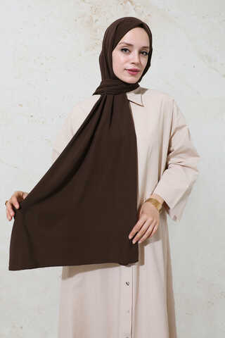 Medine İpeği Şal Acı Kahve - 3