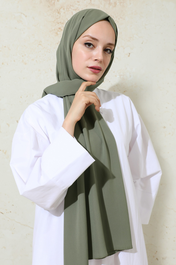 Medine İpeği Şal Haki - 4