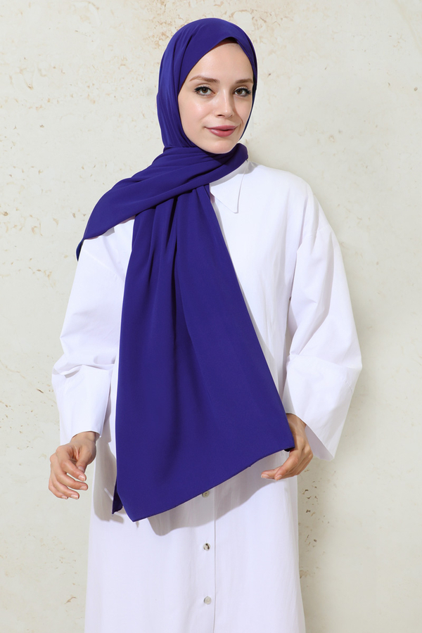 Medine İpeği Şal Saks - 3