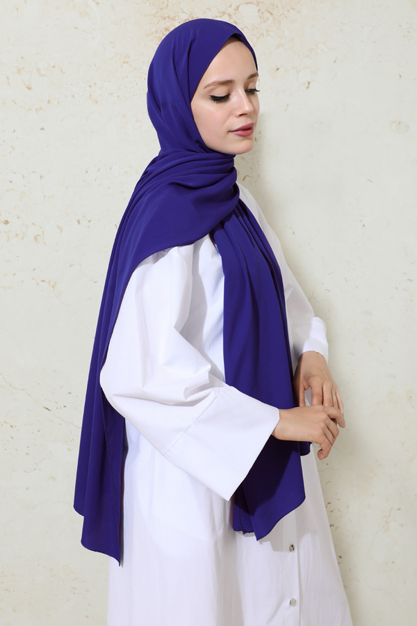 Medine İpeği Şal Saks - 5