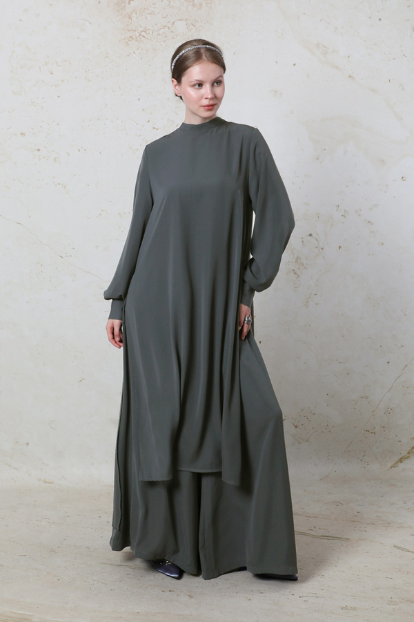 Medine İpeği Takım Antrasit - 3