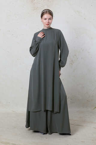 Medine İpeği Takım Antrasit - 1