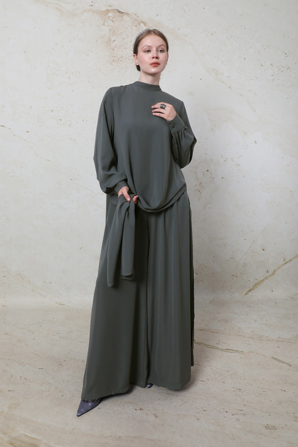 Medine İpeği Takım Antrasit - 5