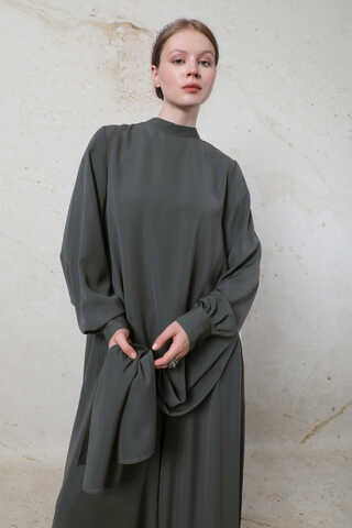 Medine İpeği Takım Antrasit - 2