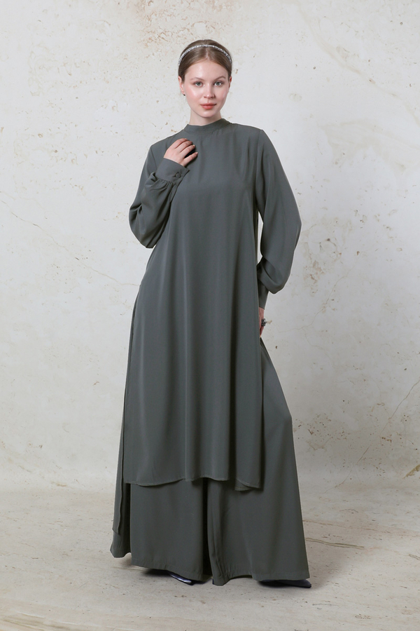 Medine İpeği Takım Antrasit 