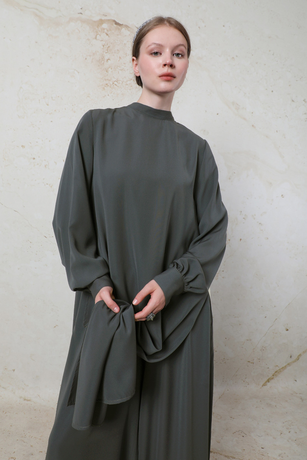 Medine İpeği Takım Antrasit - 2