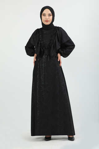 Mehran Dress Black - 1