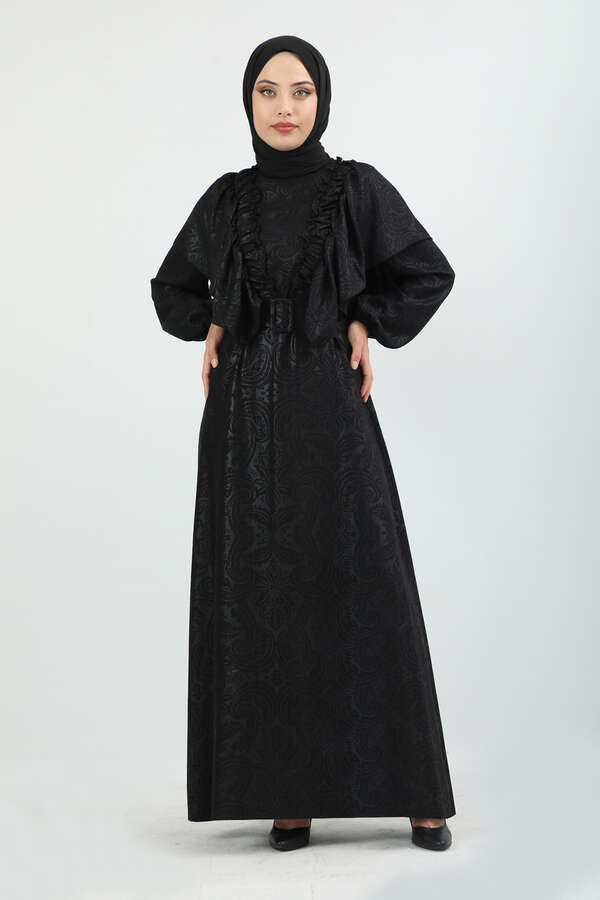 Mehran Dress Black - 1