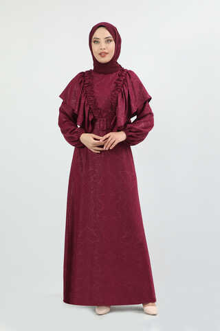Mehran Dress Plum - 1
