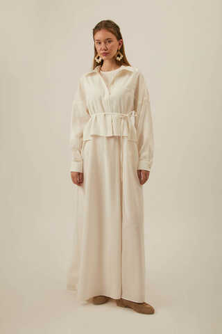 Modal Gömlekli Takım Beyaz - 7