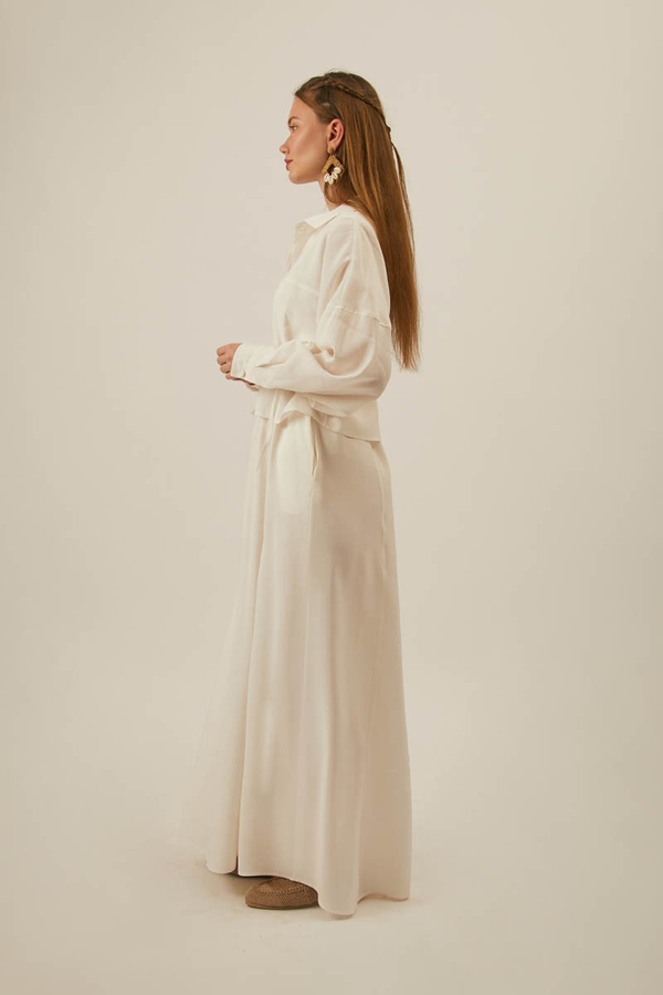 Modal Gömlekli Takım Beyaz - 10