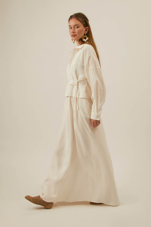 Modal Gömlekli Takım Beyaz - 11