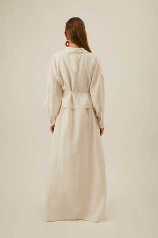 Modal Gömlekli Takım Beyaz - 14