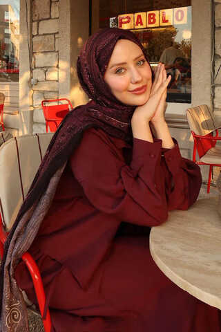 Modal Gömlekli Takım Bordo - 3