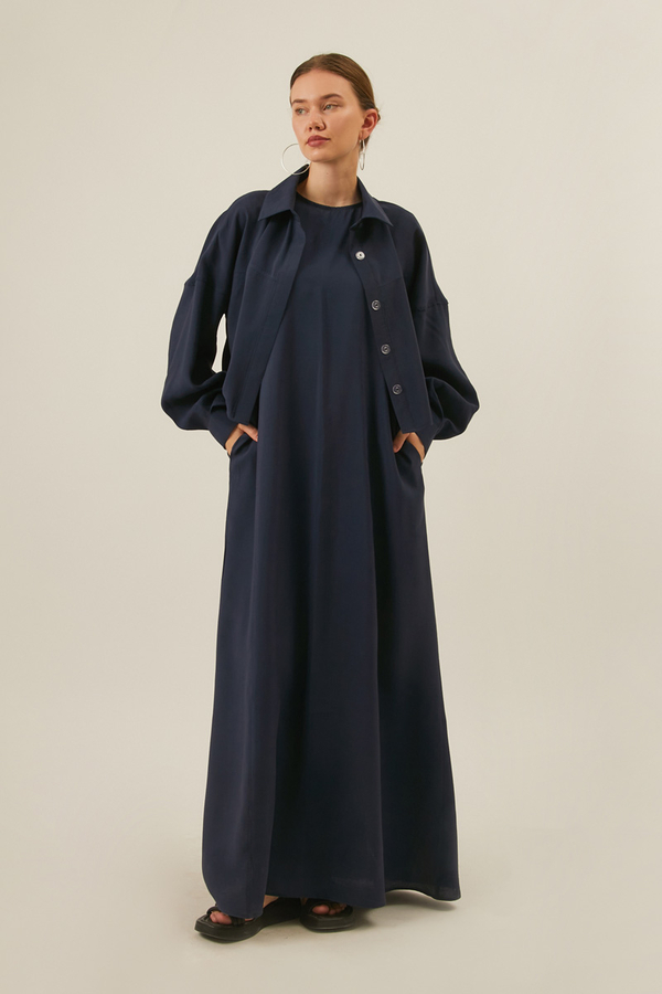 Modal Gömlekli Takım Lacivert - 9