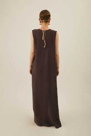 Modal Shirted Set Brown - 8