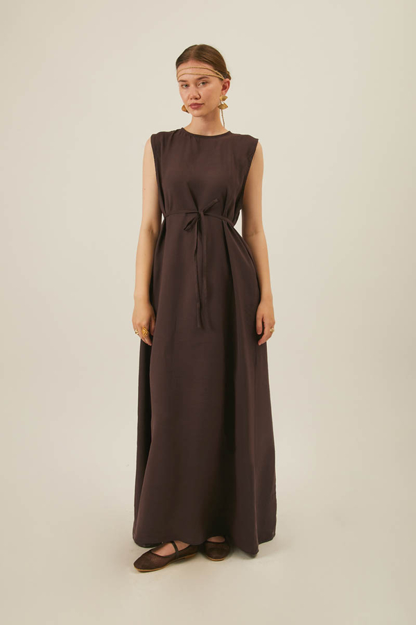 Modal Shirted Set Brown - 9