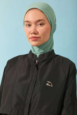 Modest Swim Cap in Aqua Green - 2