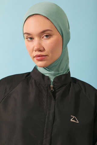 Modest Swim Cap in Aqua Green - 4