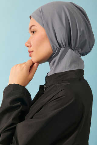Modest Swim Cap in Gray - 2