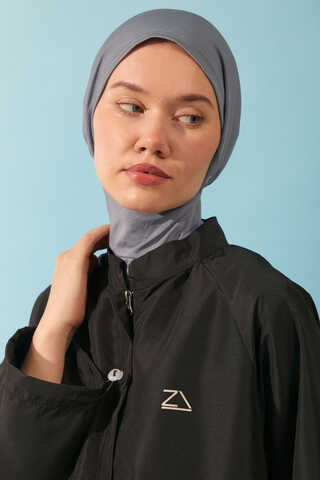 Modest Swim Cap in Gray - 1