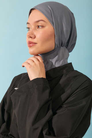 Modest Swim Cap in Gray - 5
