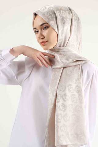 Monogram Shawl Gravel - 1