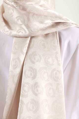 Monogram Shawl Gravel - 2