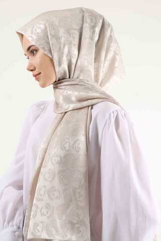 Monogram Shawl Gravel - 4