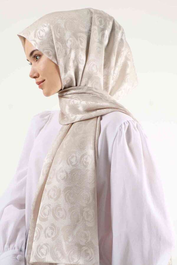 Monogram Shawl Gravel - 4