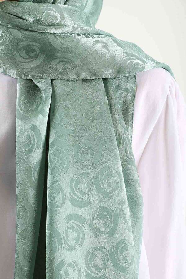 Monogram Shawl Green - 2