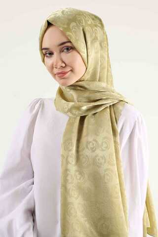 Monogram Shawl Mustard - 3
