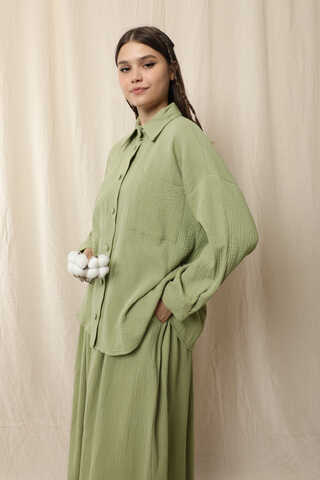 Müslin Etek Takım Mint - 4