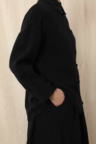 Müslin Etek Takım Siyah - 8