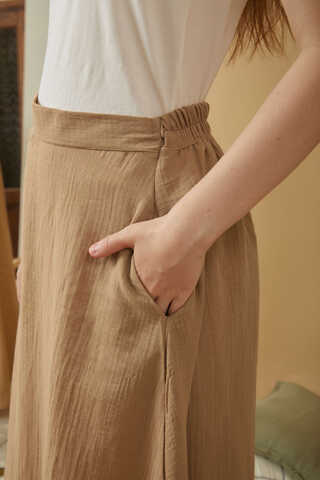 Muslin Skirt Beige - 8