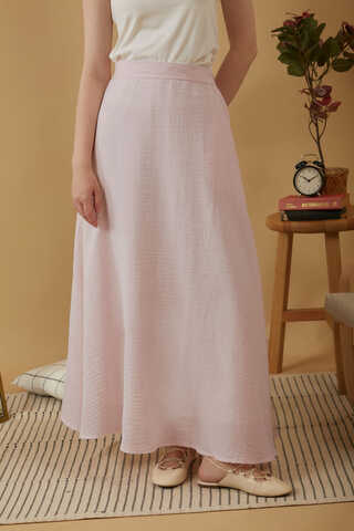 Muslin Skirt Powder Pink - 1
