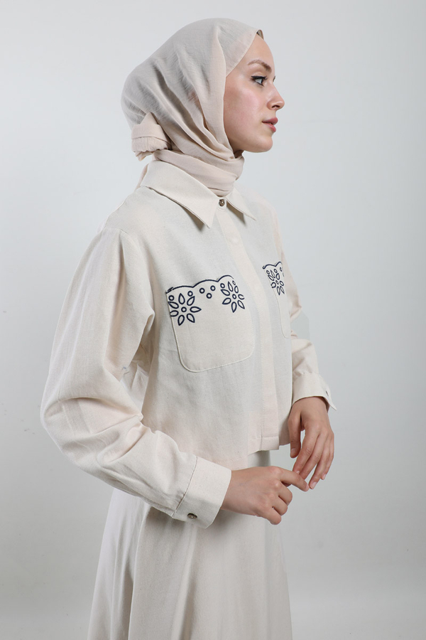 Nakışlı Etek Takım Taş - 3