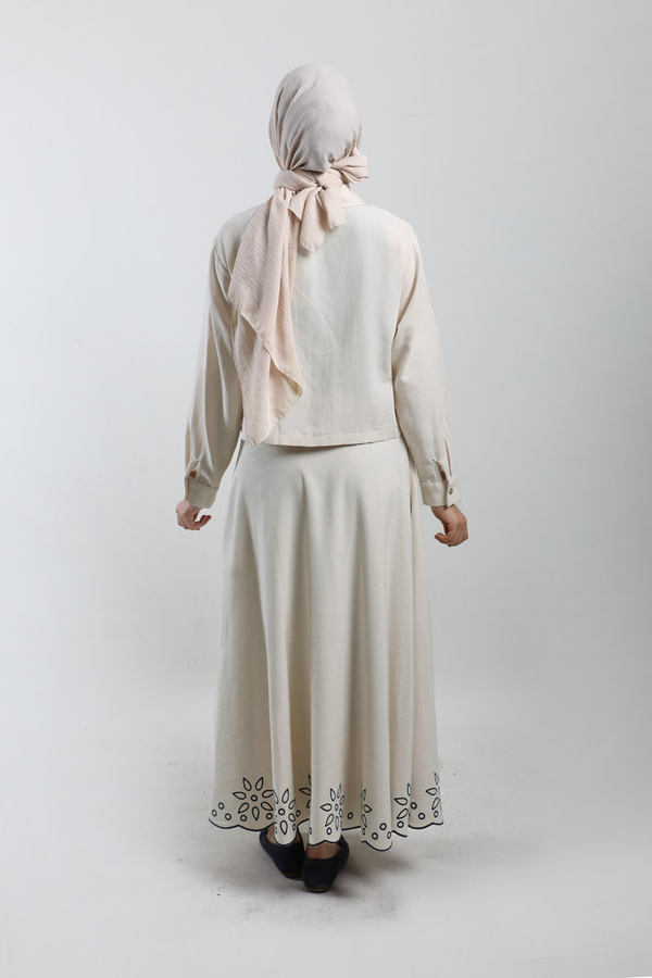 Nakışlı Etek Takım Taş - 7