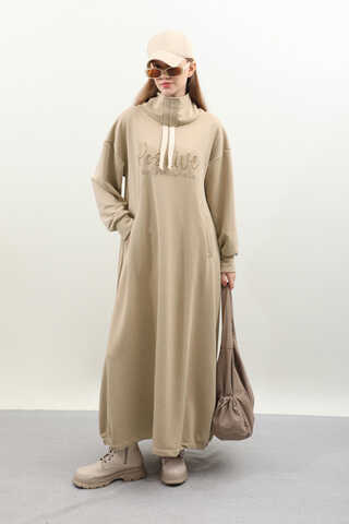 Nakışlı Spor Elbise Taş - 2