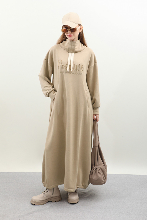 Nakışlı Spor Elbise Taş - 2