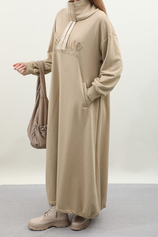 Nakışlı Spor Elbise Taş - 3