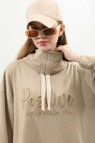 Nakışlı Spor Elbise Taş - 5