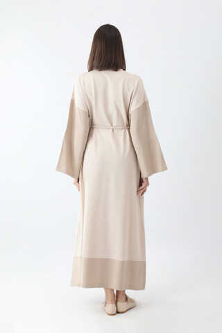 Nakışlı Sweat Elbise Taş - 10