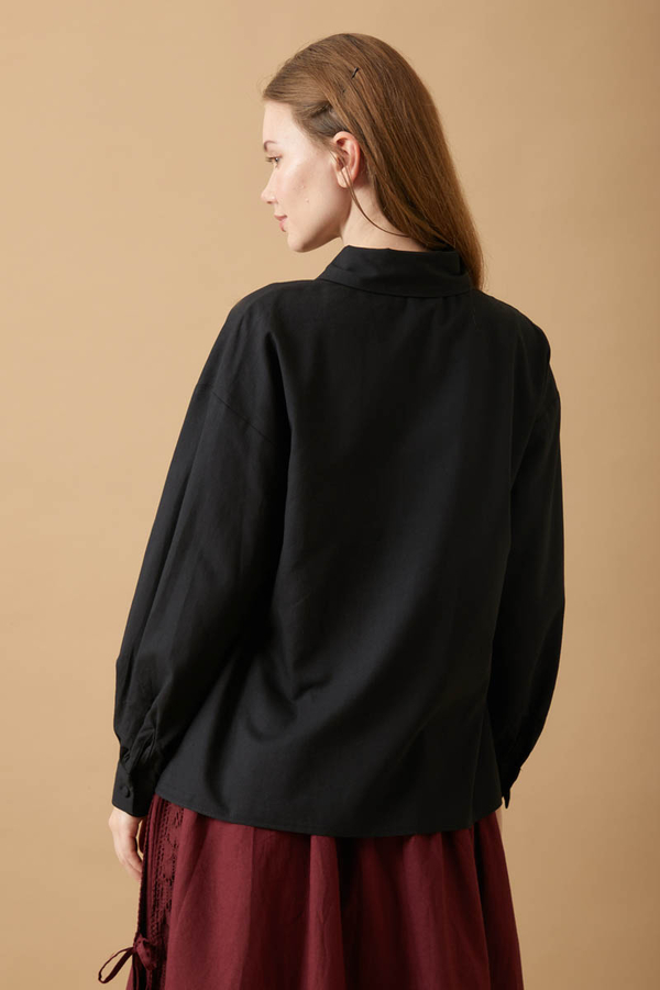 Natural Shirt Black - 12