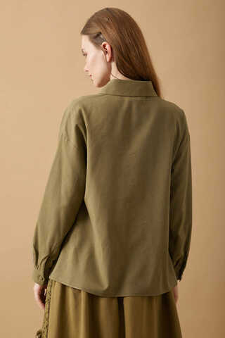Natural Shirt Khaki - 10