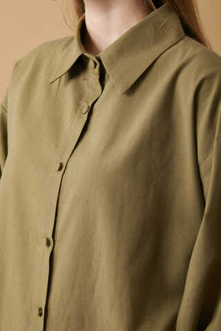 Natural Shirt Khaki - 6